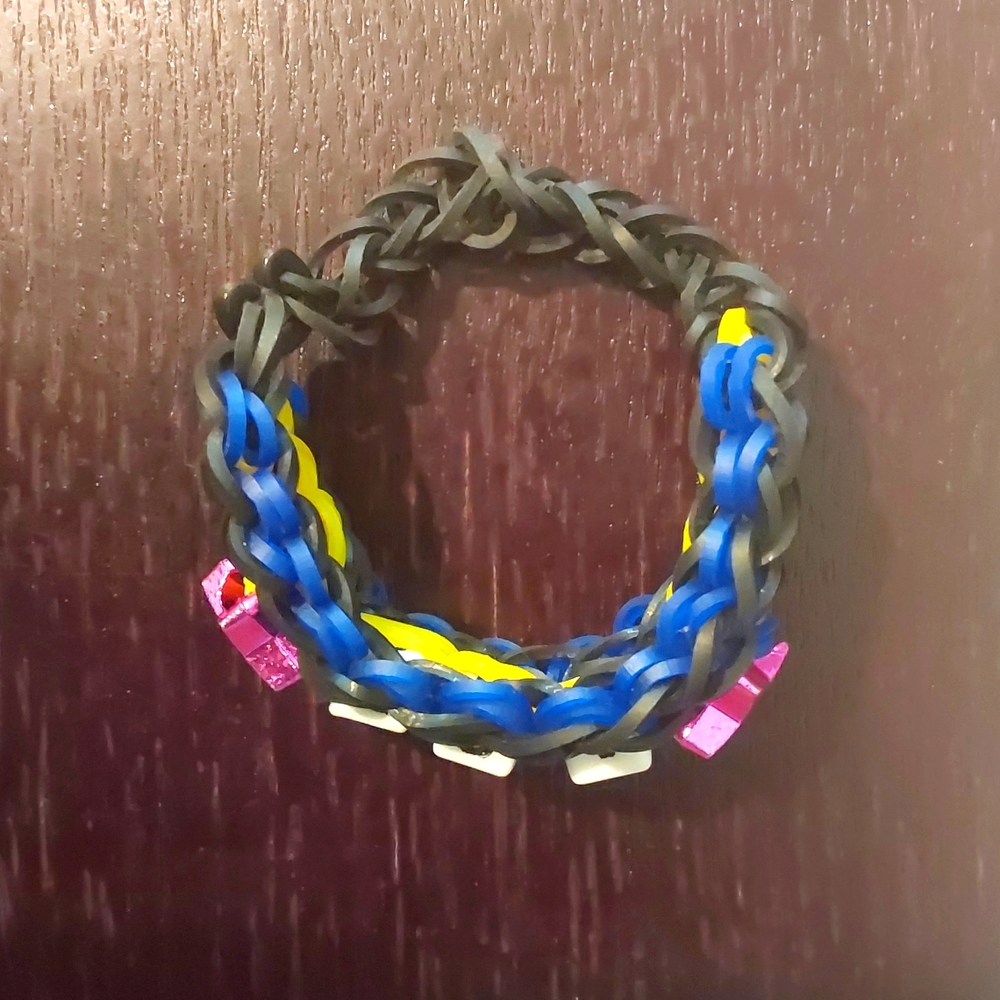 Ladder with beads